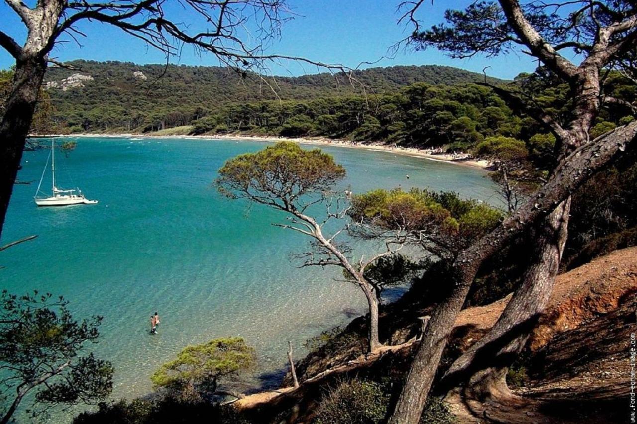 **** Beau T2 de 40 m2, jardin de 70m2, au calme, à 50 mètres de la plage Le Pradet Extérieur photo